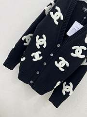 Chanel Black Cardigan  - 4