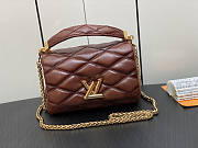 Louis Vuitton LV GO-14 MM Malletage Tan 23 x 16 x 10 cm - 1