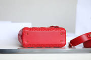 Dior Small Lady Red Heart 20cm - 6