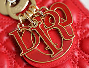 Dior Small Lady Red Heart 20cm - 3