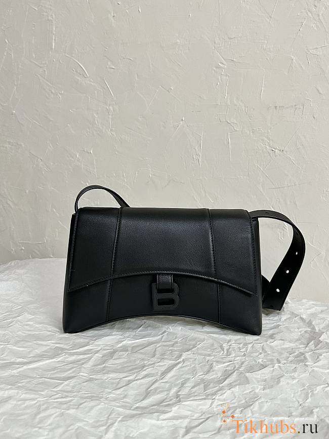 Balenciaga Downtown XS Shoulder Bag in Black 25.4×16×8.4cm - 1