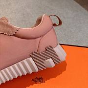 Hermes Bouncing Sneaker Rose Pink  - 5