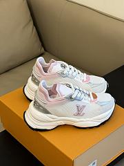 Louis Vuitton LV White Pink Sneakers - 3