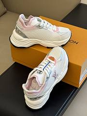 Louis Vuitton LV White Pink Sneakers - 2