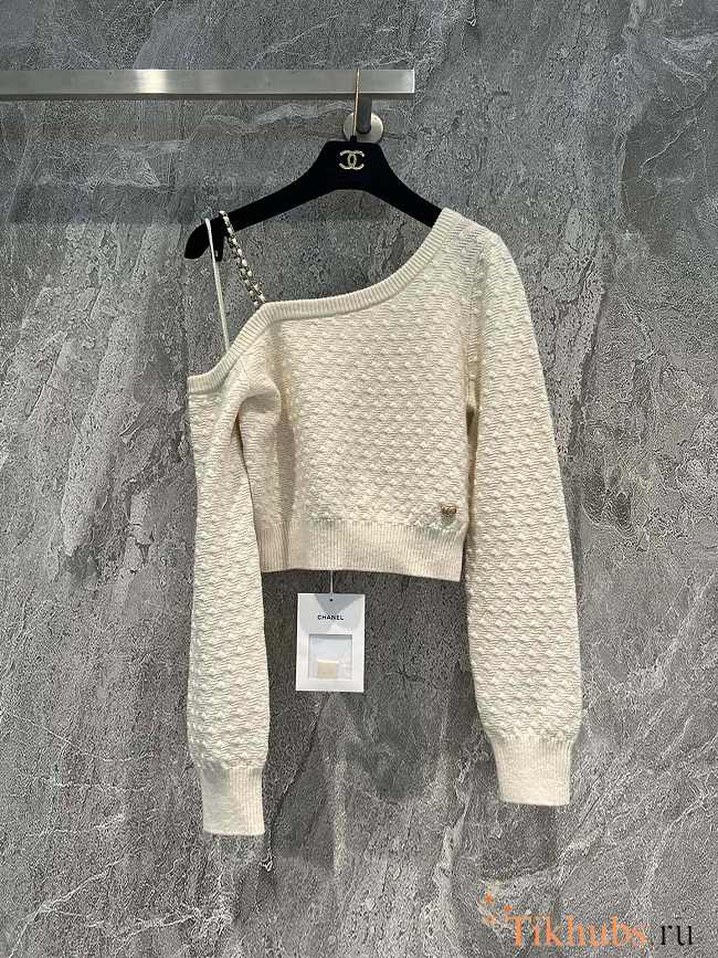 Chanel White Long Sleeve - 1