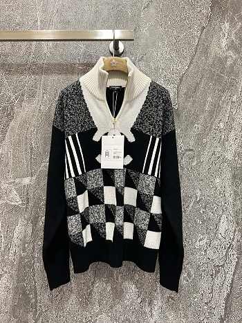 Chanel Black and White Sweater