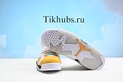 Air Jordan 6 Yellow Ochre White Black Sneaker - 2