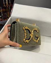 Dolce & Gabbana Lurex DG Girls Cross Body Bag 23x17x6.5cm - 4
