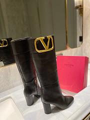 Valentino Black Boots - 4