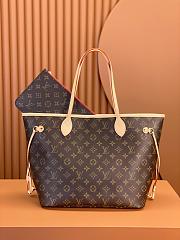 LV Neverfull MM Cerise Red 32x29x17cm - 2