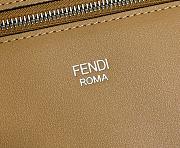 Fendi Peekaboo ISeeU Forty8 FF Jacquard Fabric Bag 42.7x33x23cm - 6