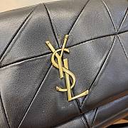 YSL Medium Jamie Black Lambskin 25x15x7.5cm - 3