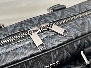 Dior Hit The Road Briefcase Black CD Diamond Canvas 36.5 x 26 x 11 cm - 3