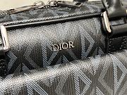 Dior Hit The Road Briefcase Black CD Diamond Canvas 36.5 x 26 x 11 cm - 2