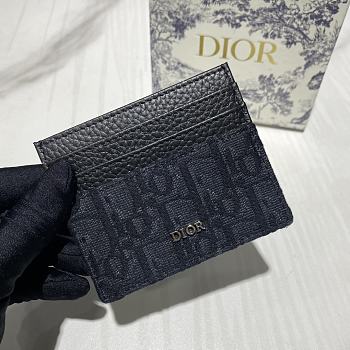 Dior Card Holder Black 10x8cm