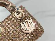 Dior Micro Lady Bag 12x10.2x5cm - 4