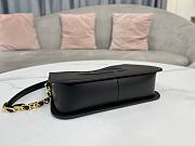 Dior CD Signature Hobo Mini Bag Black Calfskin 23.5 x 14.5 x 6 cm - 2