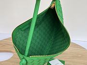 Bottega Veneta Medium Turn Pouch Green 40x24x1cm - 6