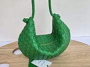 Bottega Veneta Medium Turn Pouch Green 40x24x1cm - 5