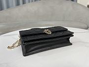 Dior Miss Dior Top Handle Bag Black Cannage Lambskin 24 x 14 x 7.5 cm - 6