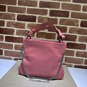 Gucci Blondie Small Tote Bag Pink 30x24x6cm - 3