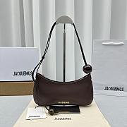 Jacquemus Le Bisou Brown Shoulder Bag 27x10.5cm - 1