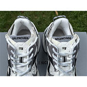 Balenciaga Runner Patchwork Sneakers Grey/White - 5