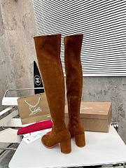 Christian Louboutin Brown High Boots - 2