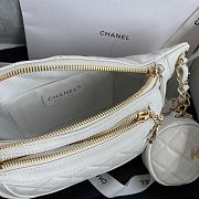 Chanel Pocket White Waist Bag 34x15x6cm - 6