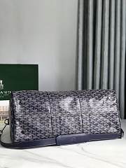 Goyard Boston 45 Bag Navy Blue 49x27x22cm - 4