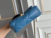 Chanel 19 Flap Bag Blue 26cm - 4