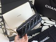 Chanel Kelly Mini Bag Black 13x19x7cm - 6