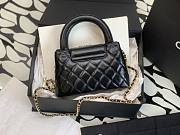 Chanel Kelly Mini Bag Black 13x19x7cm - 4