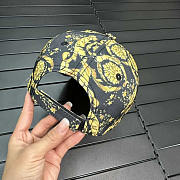 Versace Barocco Baseball Cap Yellow/Black - 3