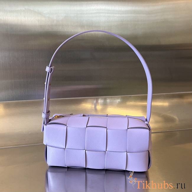 Bottega Veneta Small Brick Cassette Purple 23.5x10x10cm - 1