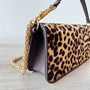 Valentino Loco Shoulder Bag Pony Effect Animalier Calfskin 27x13x6cm - 5