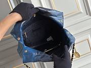 Chanel Small 22 Handbag Blue 35x37x7cm - 3