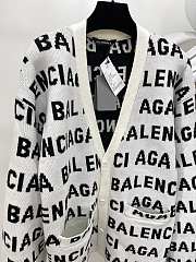 Balenciaga White Cardigan - 4