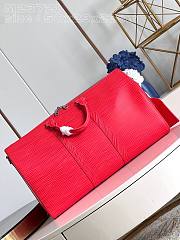 Louis Vuitton LV Keepall Bandoulière 50 Red 50 x 29 x 23 cm - 3