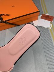 Hermes Oran Pink Slide - 5
