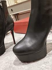 Christian Louboutin Black Boots Heel 13cm - 3