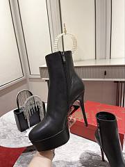 Christian Louboutin Black Boots Heel 13cm - 2