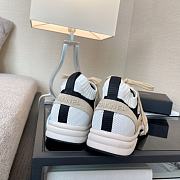 Chanel Beige Black Sneaker - 4