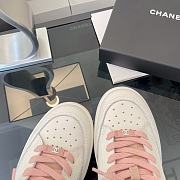 Chanel Sneaker Pink White - 2