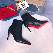 Christian Louboutin Black Boots Heel 8.5cm - 1