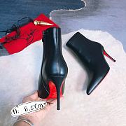 Christian Louboutin Black Boots Heel 8.5cm - 5