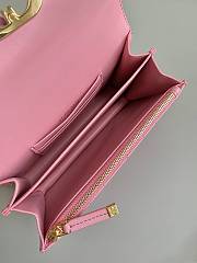 Dior Miss Caro Mini Bag Melocoton Pink 18x12x5.5cm - 6