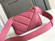 BVLGARI Serpenti Cabochon Crossbody Bag Pink 22.5x15x10cm - 4