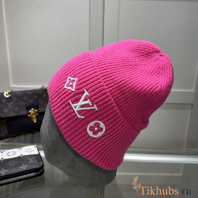 Louis Vuitton LV Headline Beanie Pink - 1