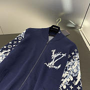 Louis Vuitton LV Cotton Jackets Navy Blue - 3